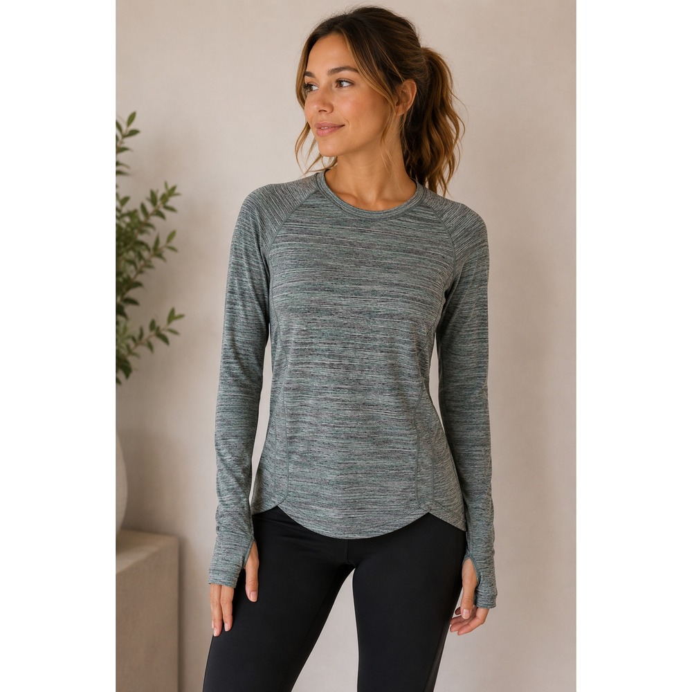 Lululemon Swiftly Tech Long Sleeve Shirt 4 Activewear Athleisure Gym Run Pocket